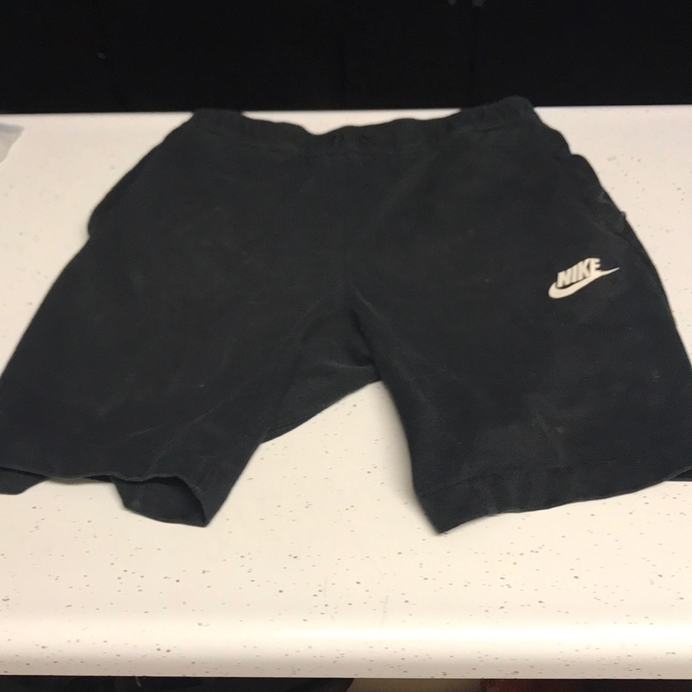Black Nike Sweat Shorts